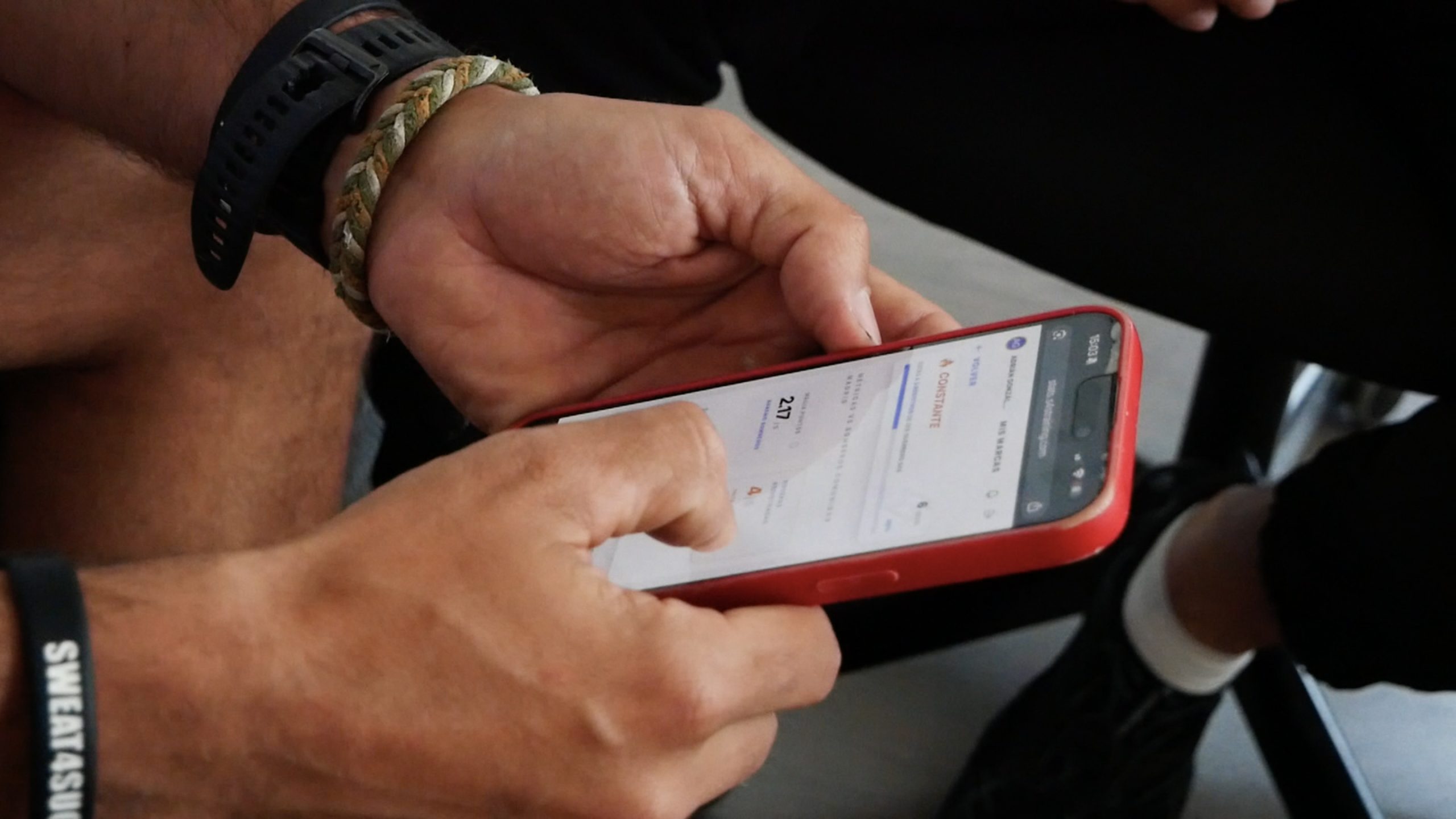 App S4S con la programación del opositor